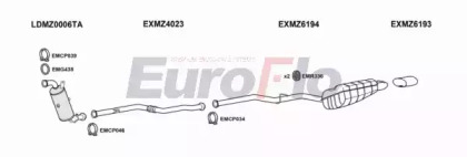 Система выпуска ОГ EuroFlo MZC2221D 0204LHD